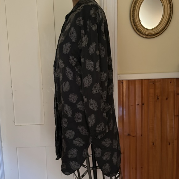 Harley Davidson pure silk top - Picture 4 of 7